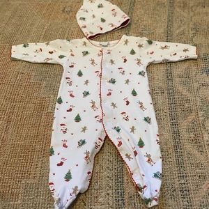 3-6 month kissy kissy Christmas set